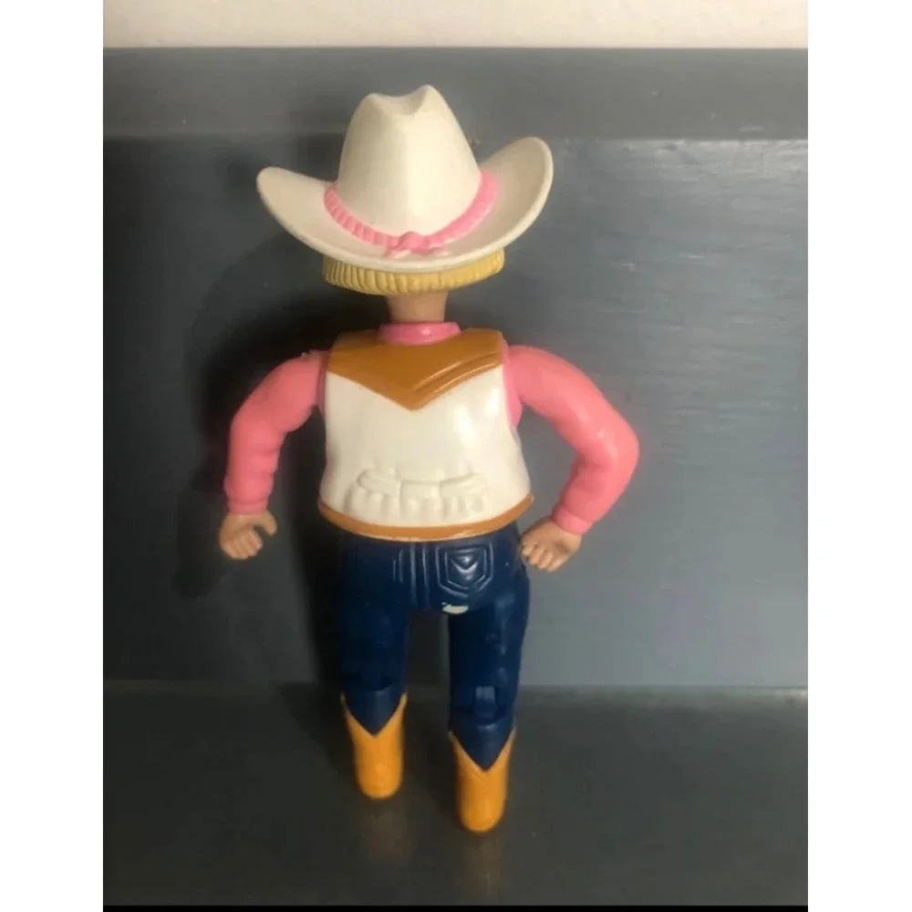 2001 Vintage Fisher‎ Price Loving Family Cowgirl Woman Pink Shirt Cowboy Hat 5